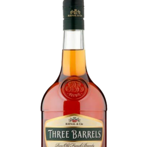 Three Barrels Rare Old French Brandy VSOP, 70cl