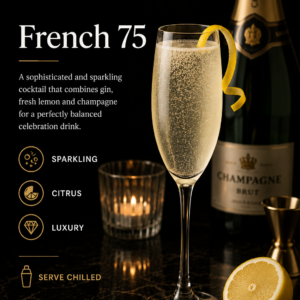 French 75 cocktail